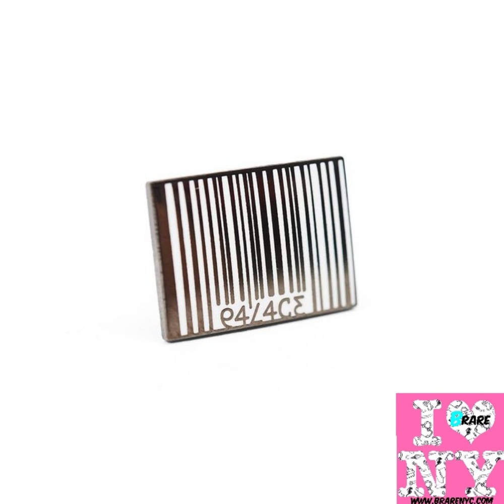 Palace Parcode Pin Badge